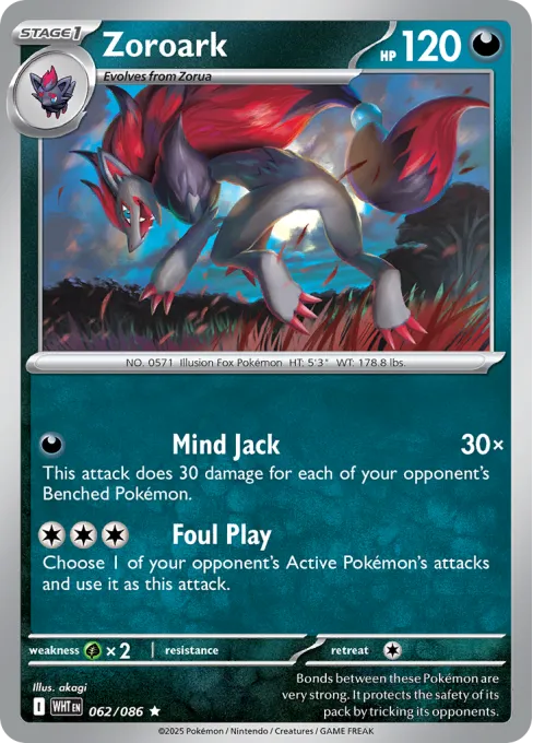 Zoroark - Reverse Holo
