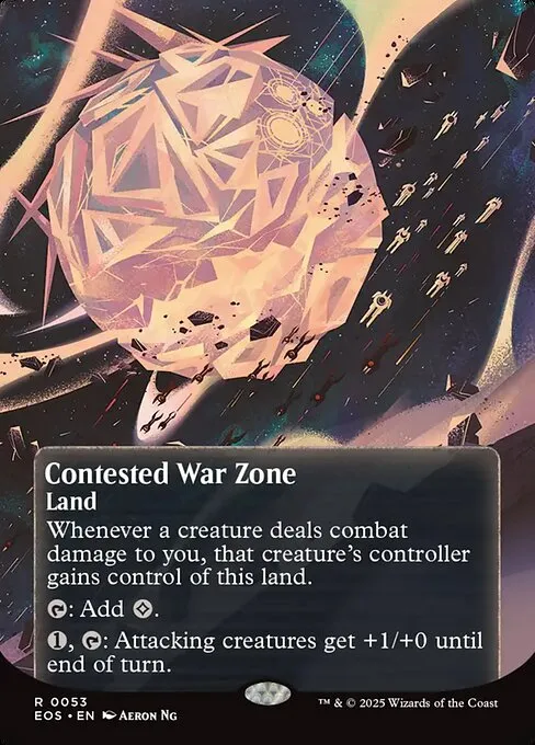Contested War Zone - Foil