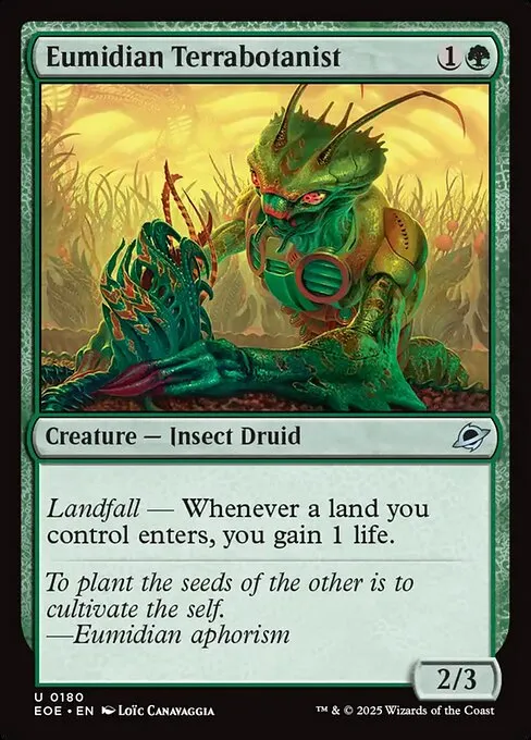 Eumidian Terrabotanist - Foil