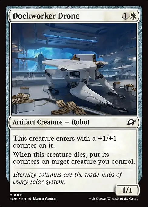 Dockworker Drone - Foil
