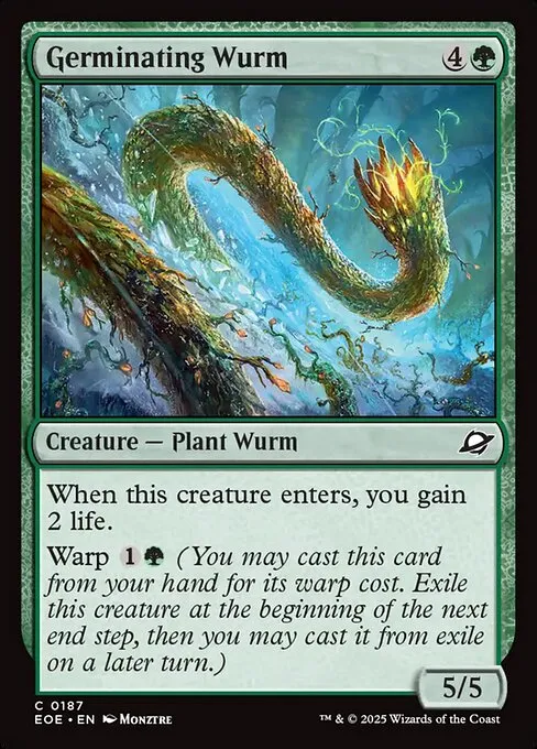 Germinating Wurm - Foil