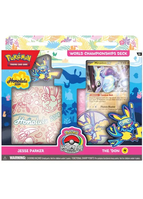 POKÉMON: World Championship Deck 2024 Honolulu - Miraidon -  Jesse Parker