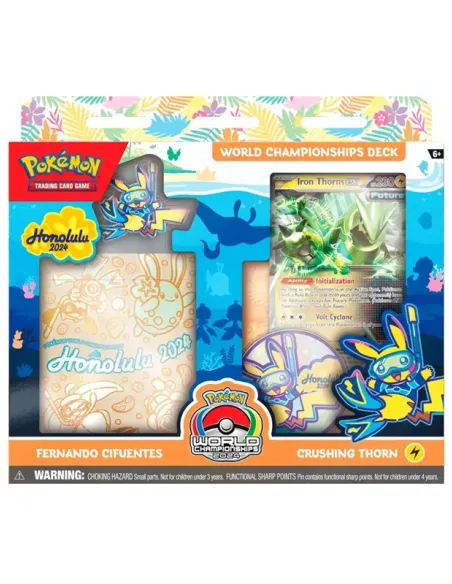 POKÉMON: World Championship Deck 2024 Honolulu - Iron Thorns - Fernando Cifuentes