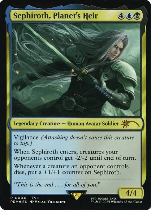 Sephiroth, Planet's Heir - Foil