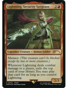 Lightning, Security Sergeant - Foil