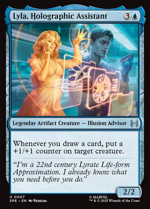 Lyla, Holographic Assistant - Foil