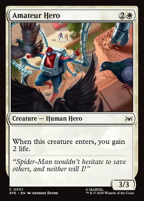 Amateur Hero - Foil