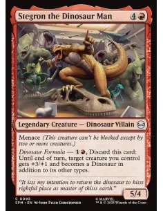 Stegron the Dinosaur Man