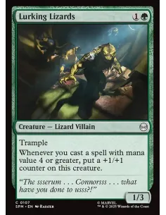 Lurking Lizards - Foil