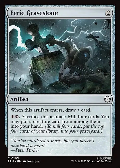Eerie Gravestone - Foil
