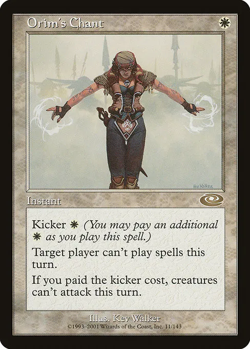 Orim's Chant - Foil