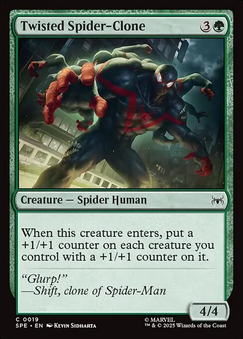 Twisted Spider-Clone - Foil