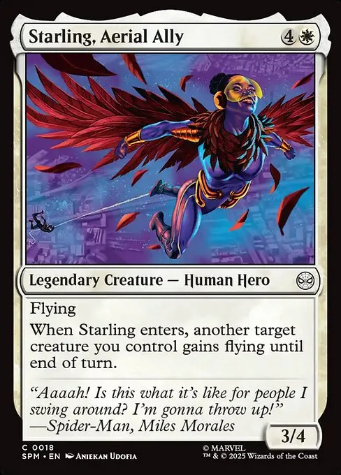 Starling, Aerial Ally - Foil