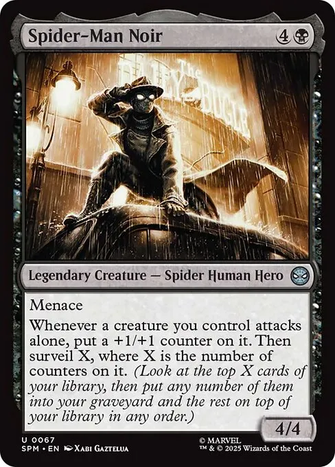 Spider-Man Noir - Foil