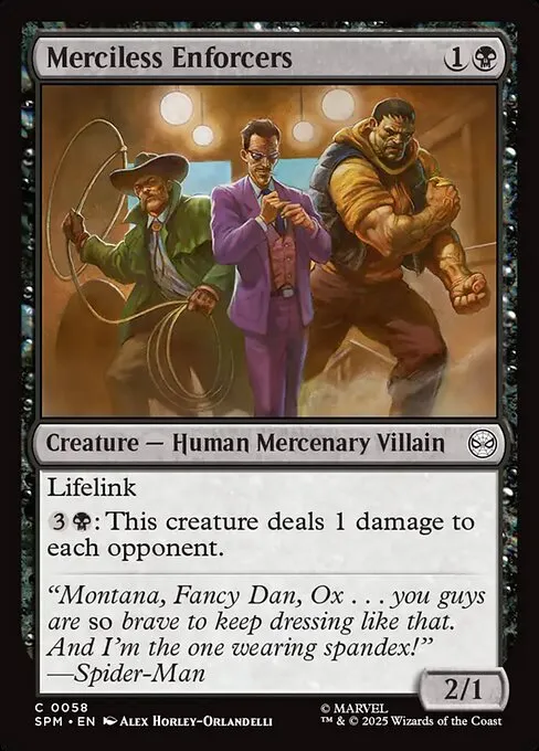 Merciless Enforcers - Foil