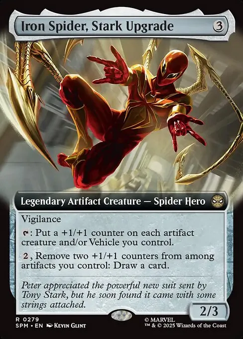 Iron Spider, Stark Upgrade - Foil