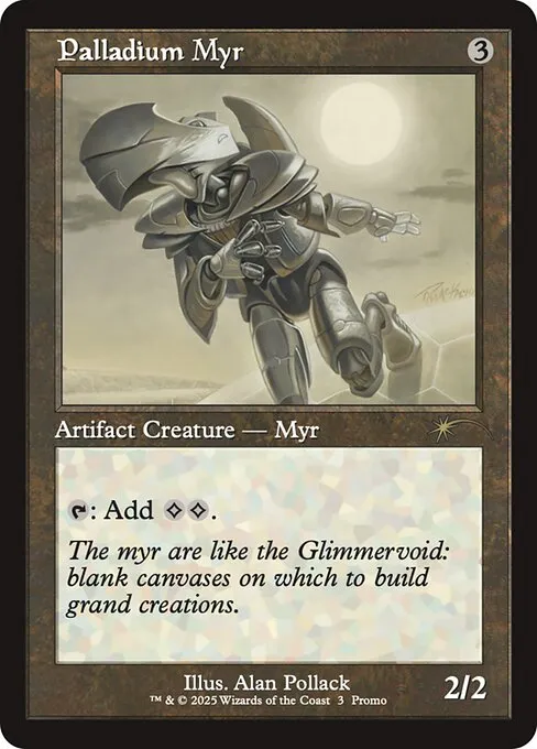 Palladium Myr - Foil