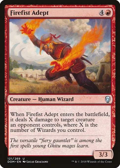 Firefist Adept - Foil