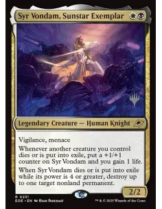Syr Vondam, Sunstar Exemplar - Foil