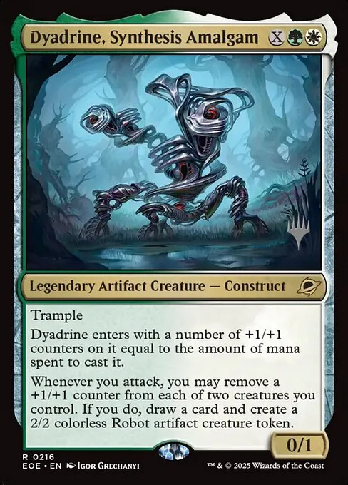 Dyadrine, Synthesis Amalgam - Foil