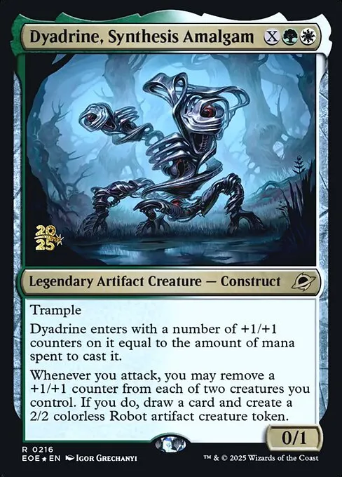 Dyadrine, Synthesis Amalgam - Foil