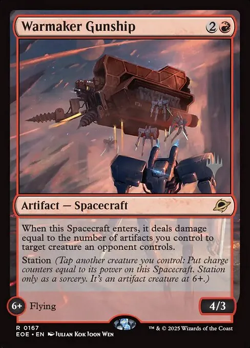 Warmaker Gunship - Foil