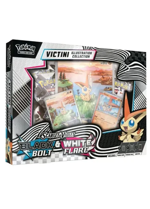POKÉMON: SV 10.5 - BLACK BOLT & WHITE FLARE - Victini Illustration Collection