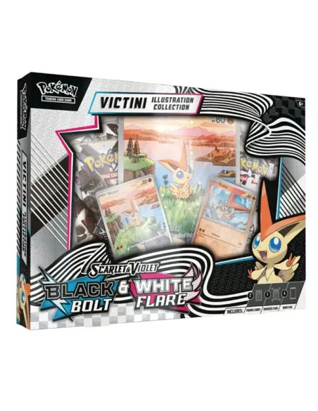 POKÉMON: SV 10.5 - BLACK BOLT & WHITE FLARE - Victini Illustration Collection