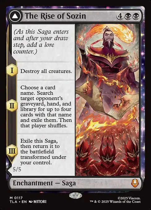 The Rise of Sozin // Fire Lord Sozin - Foil