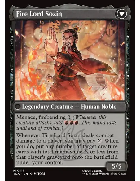 The Rise of Sozin // Fire Lord Sozin - Foil
