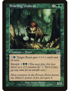 Snarling Undorak - Foil