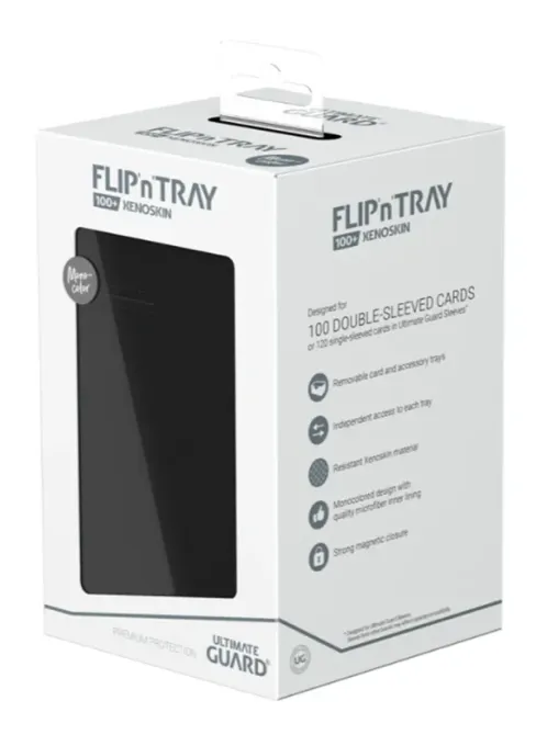 ULTIMATE GUARD: FLIP'N'TRAY 100+ Black