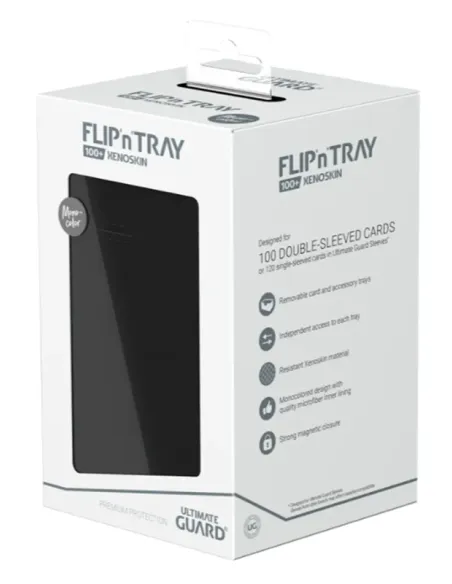 ULTIMATE GUARD: FLIP'N'TRAY 100+ Black