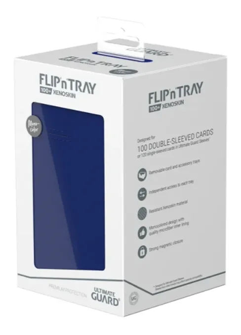 ULTIMATE GUARD: FLIP'N'TRAY 100+ Blue