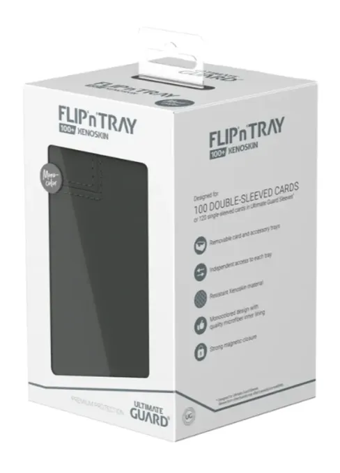ULTIMATE GUARD: FLIP'N'TRAY 100+ Grey