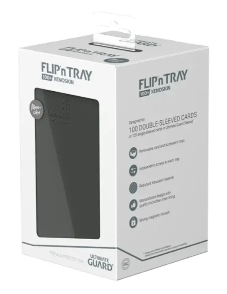 ULTIMATE GUARD: FLIP'N'TRAY 100+ Grey