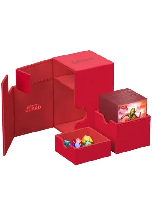 ULTIMATE GUARD: FLIP'N'TRAY 100+ Red