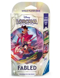 LORCANA: FABLED - STARTER DECK (Ruby & Emerald)