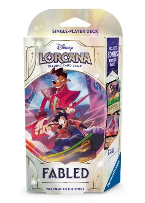 LORCANA: FABLED - STARTER DECK (Ruby & Emerald)