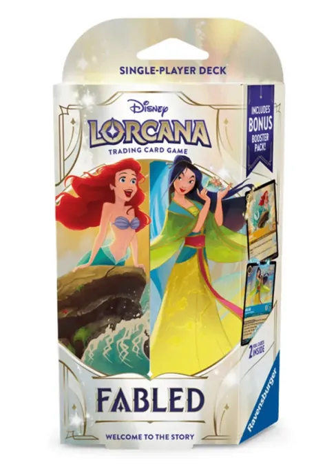 LORCANA: FABLED - STARTER DECK (Amber & Sapphire)