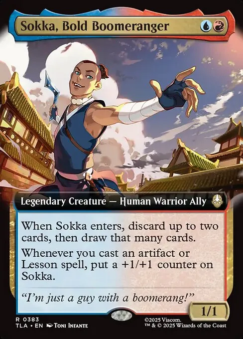 Sokka, Bold Boomeranger