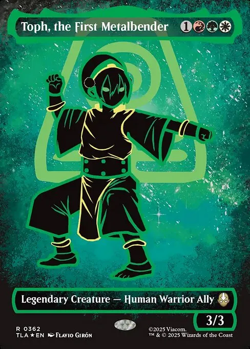 Toph, the First Metalbender - Foil
