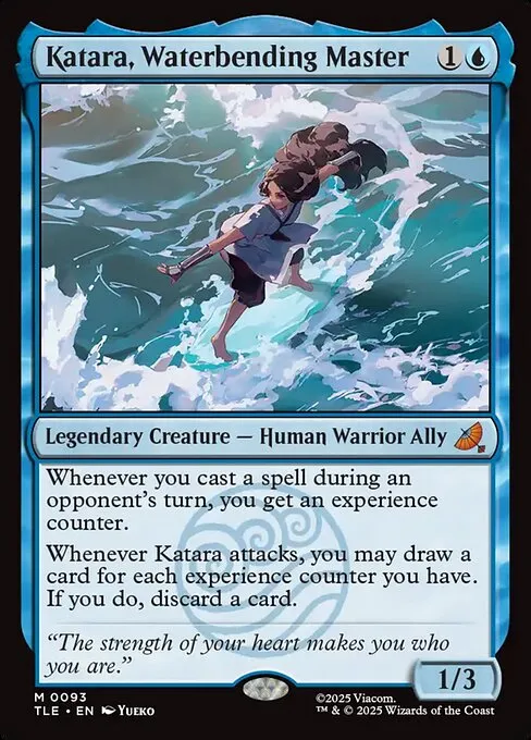 Katara, Waterbending Master - Foil