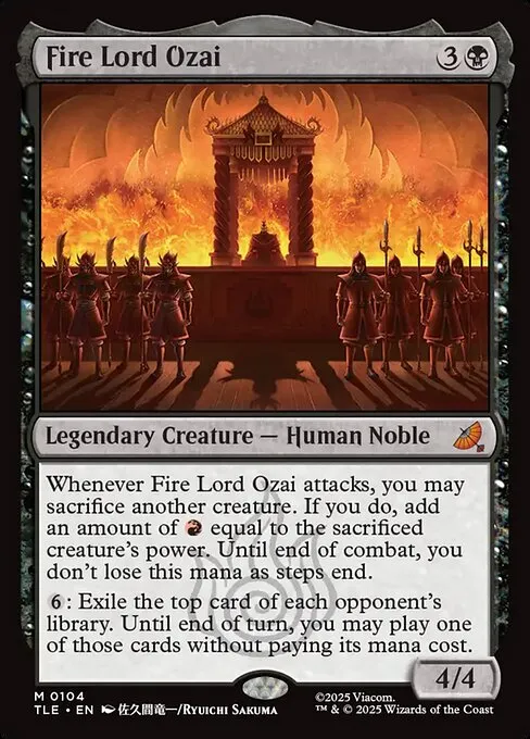 Fire Lord Ozai - Foil