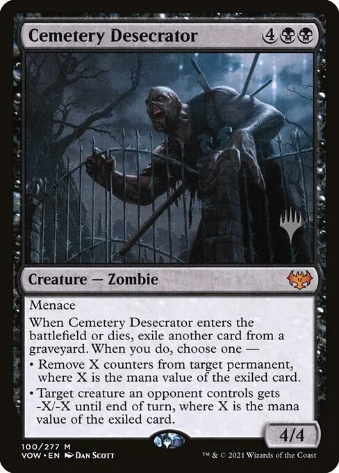 Cemetery Desecrator - Foil
