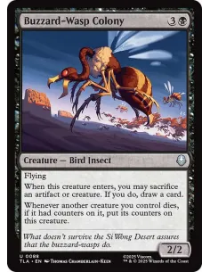 Buzzard-Wasp Colony - Foil