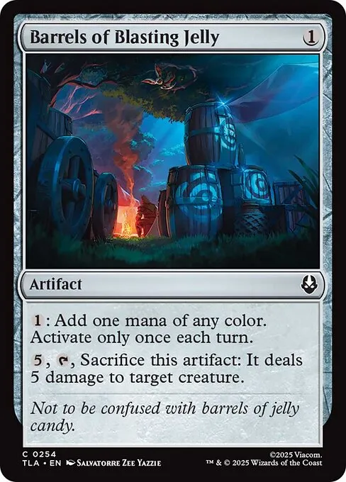 Barrels of Blasting Jelly - Foil