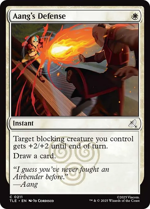 Aang's Defense - Foil