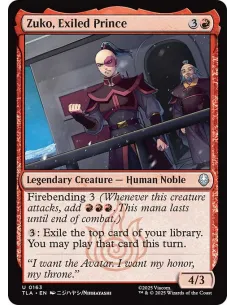 Zuko, Exiled Prince - Foil