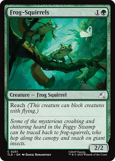 Frog-Squirrels - Foil